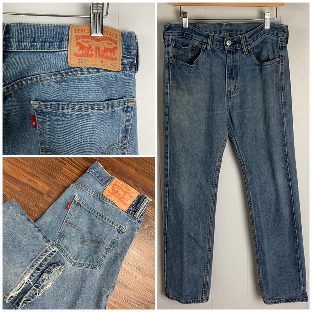 Vintage Levi’s 505 “Mom” Jeans-31x32